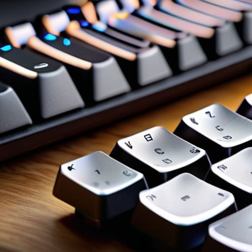 A High-Quality Mechanical Keyboard with precision switches.