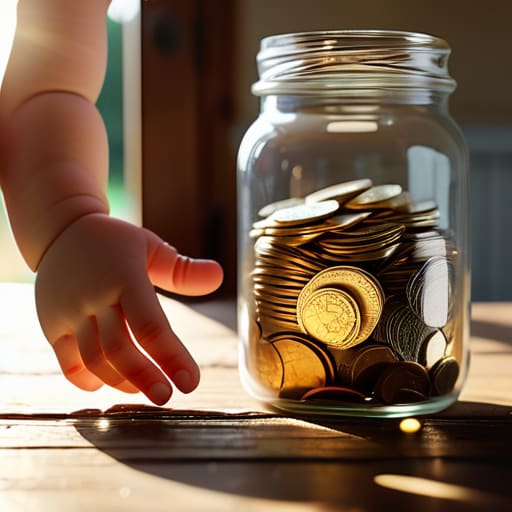 Financial Education for Toddlers Starting With Real World Tactile Lessons