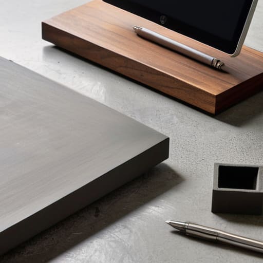 Custom silicone minimalist desk organizers.
