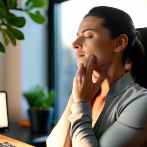 Relieve Neck Tension at Work Without the Fluff