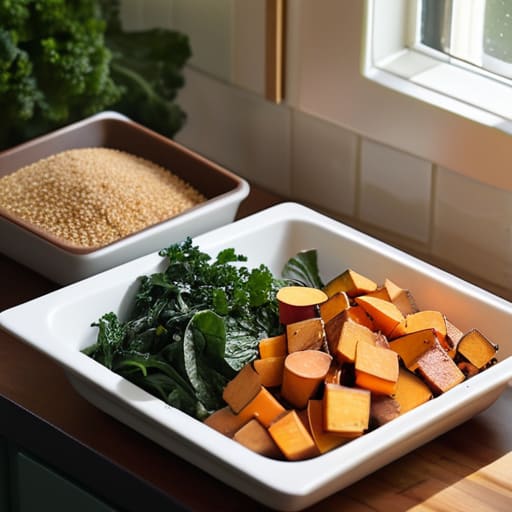 Meal prepping using The Component Method.