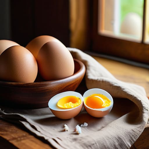 High-protein hard-boiled eggs for meal prep.