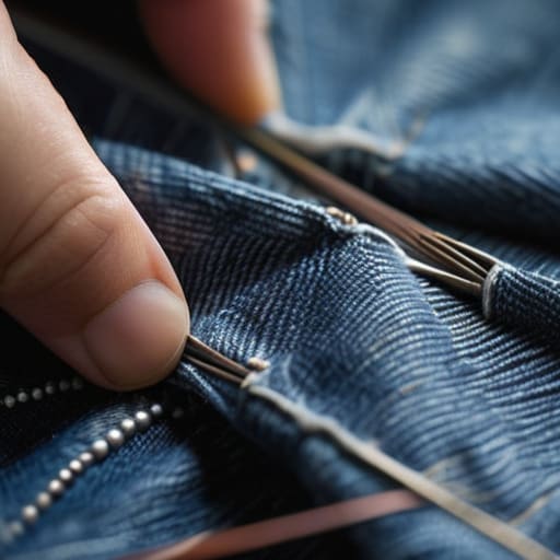 Patching Denim Holes and Other Real World Fabric Repairs