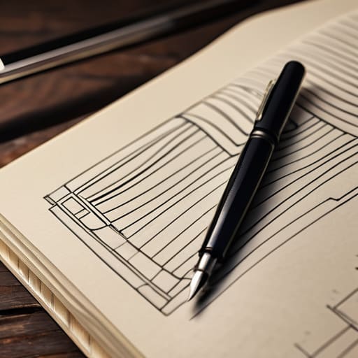 The Analog Notebook and a Real Pen.
