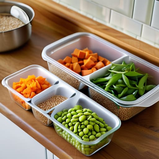 Cooked grains for The Grain Base Strategy.